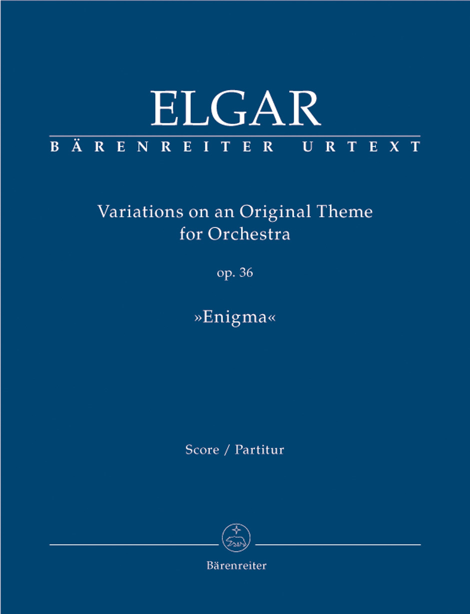 Front Cover Image Variations on an Original Theme für Orchester op. 36 "Enigma"