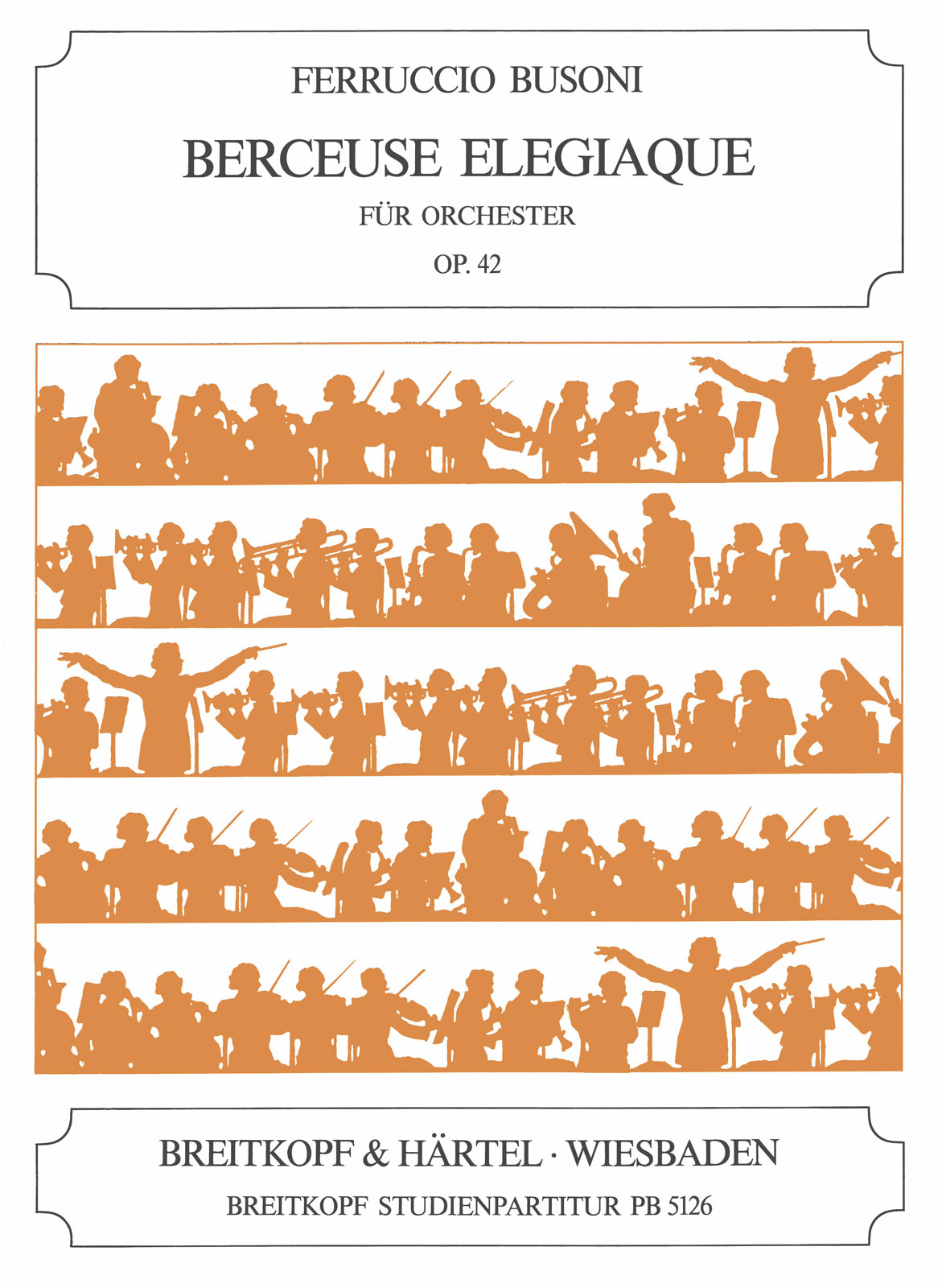 Front Cover Image Berceuse Elegiaque op. 42