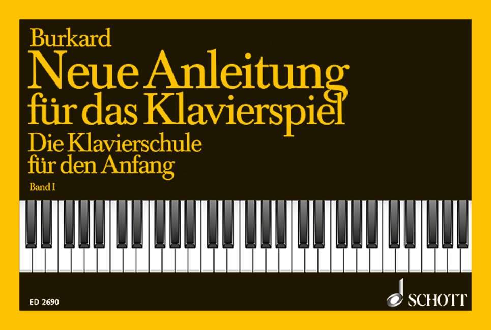 Front Cover Image Neue Anleitung für das Klavierspiel Band 1