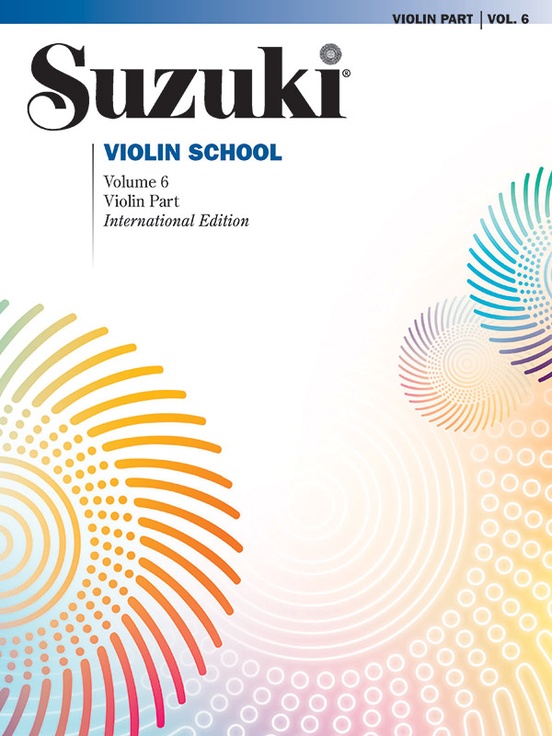 Front Cover Image Suzuki Violin School, Volume 6