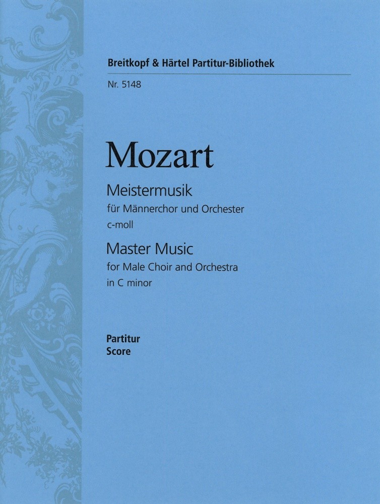 Front Cover Image Meistermusik c-moll nach KV 477 (479a) "für Chor und Orchester"