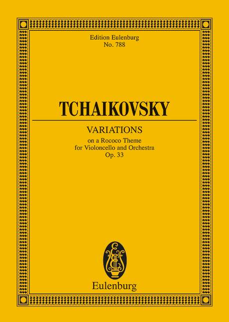 Front Cover Image Rokoko-Variationen op. 33 (1876)