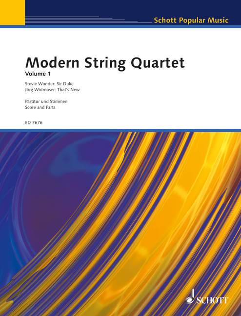Front Cover Image Modern String Quartet Band 1