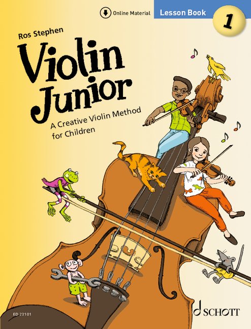 Front Cover Image Violin Junior: Lesson Book 1