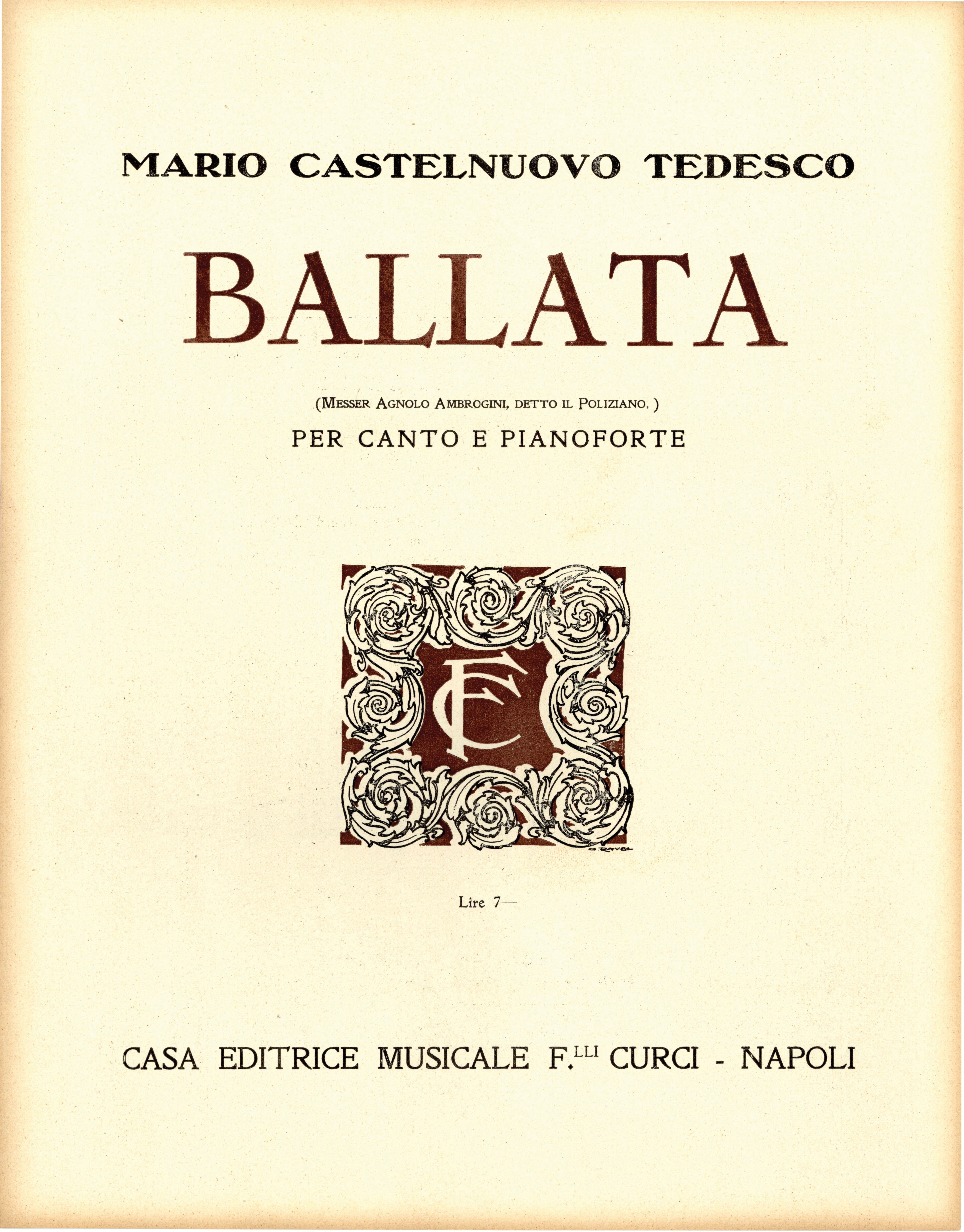 Other Cover Image Ballata