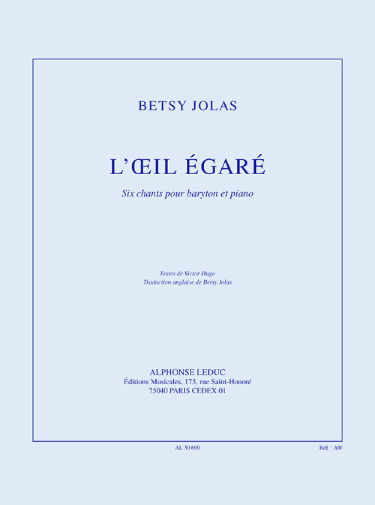 Other Cover Image L'oeil égaré