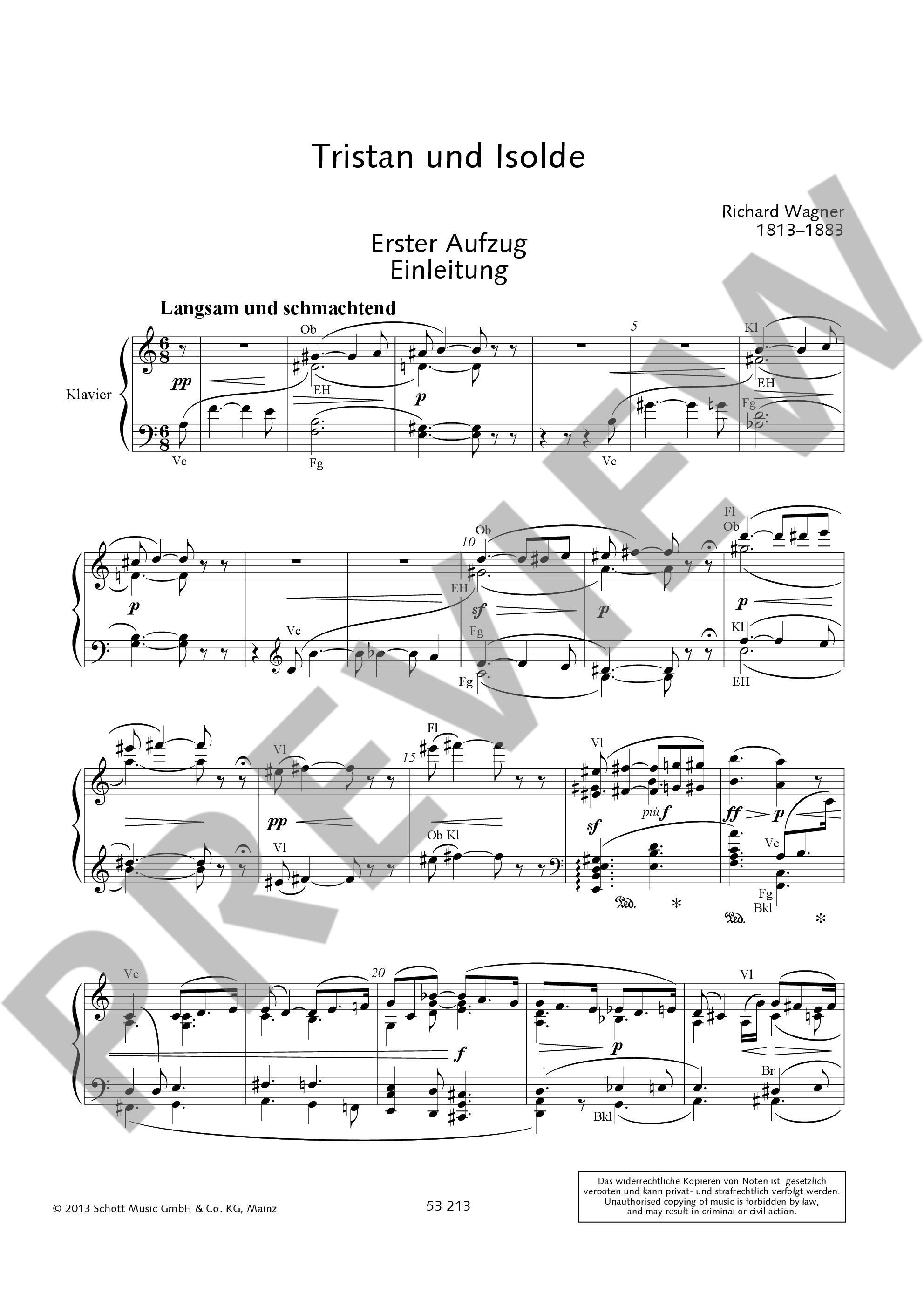 Other Cover Image Tristan und Isolde WWV 90