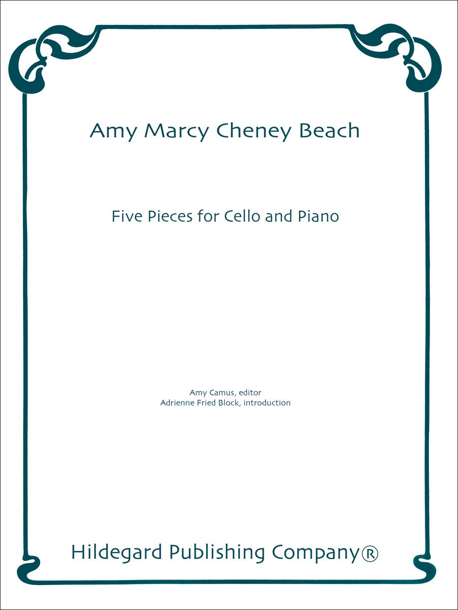 Front Cover Image Five Pieces for Cello and Piano