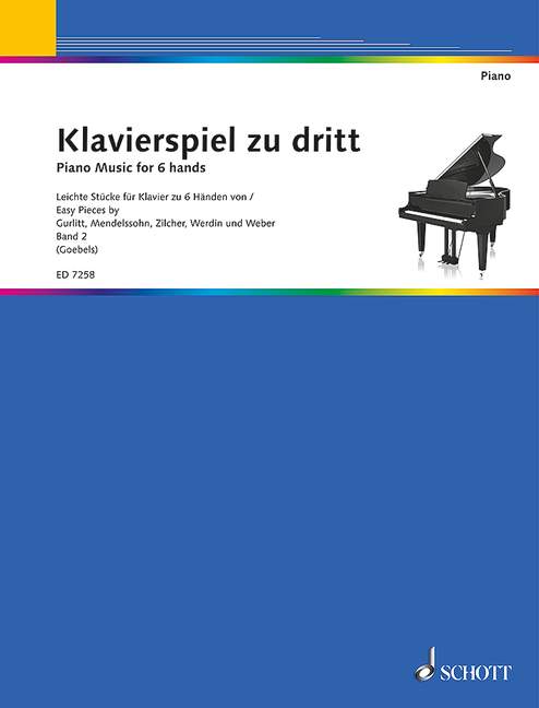 Front Cover Image Klavierspiel zu dritt Band 2