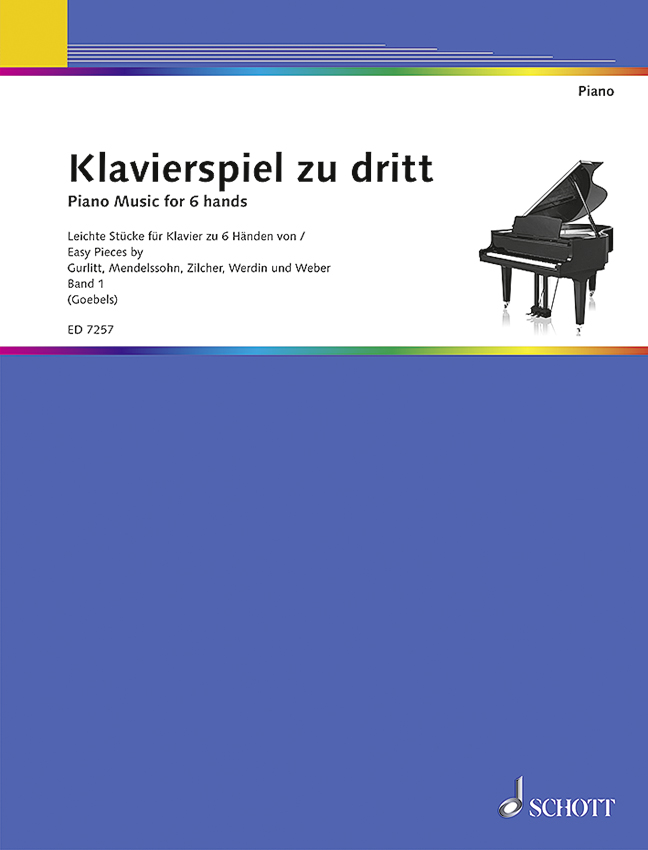 Front Cover Image Klavierspiel zu dritt Band 1