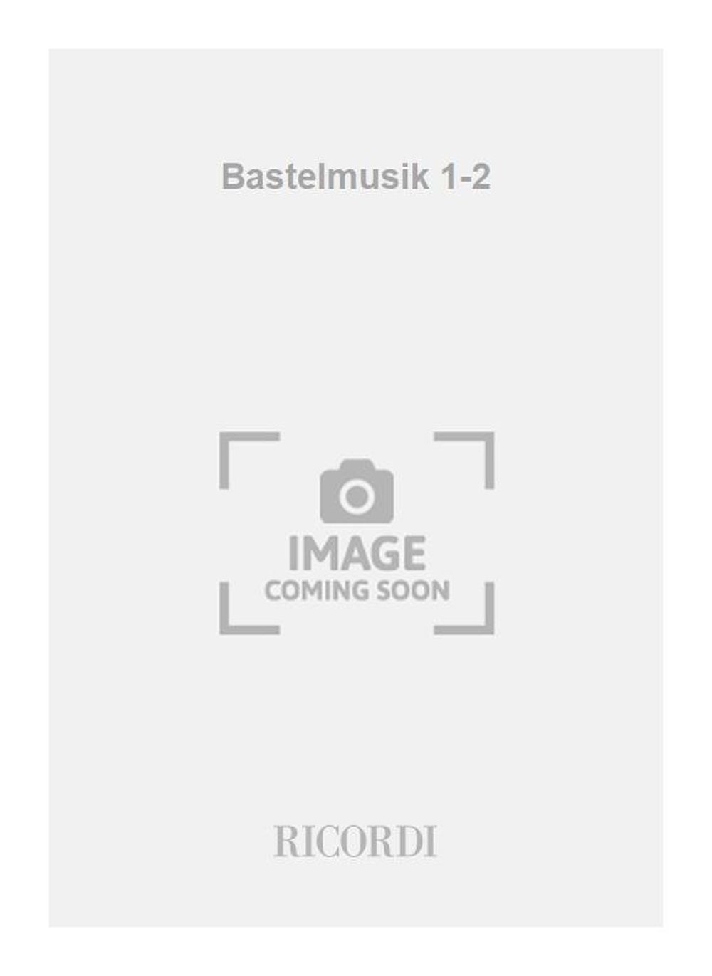 Front Cover Image Bastelmusik I & II