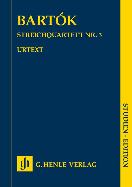 Front Cover Image Streichquartett Nr. 3 Sz 85 SE