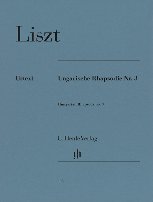 Front Cover Image Ungarische Rhapsodie Nr. 3