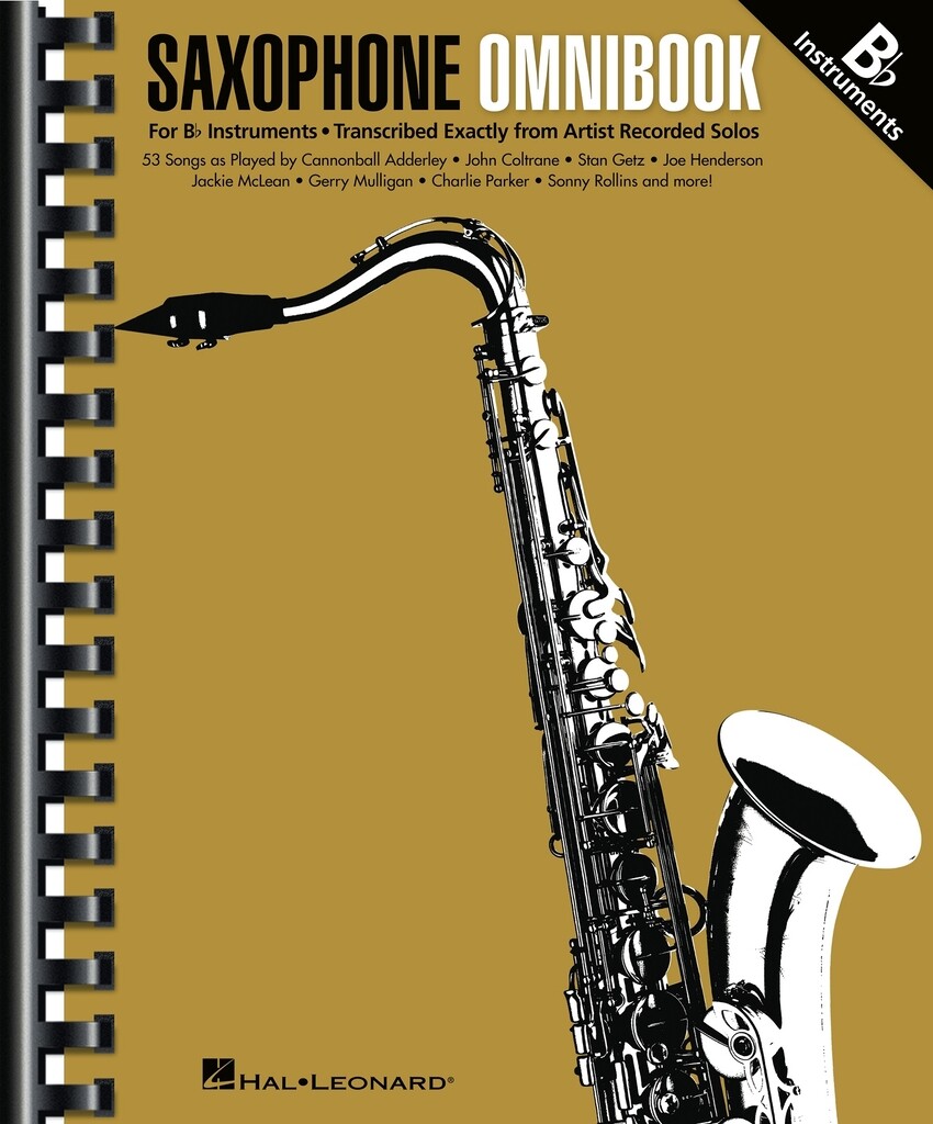 Front Cover Image Saxophone Omnibook for B-Flat Instruments