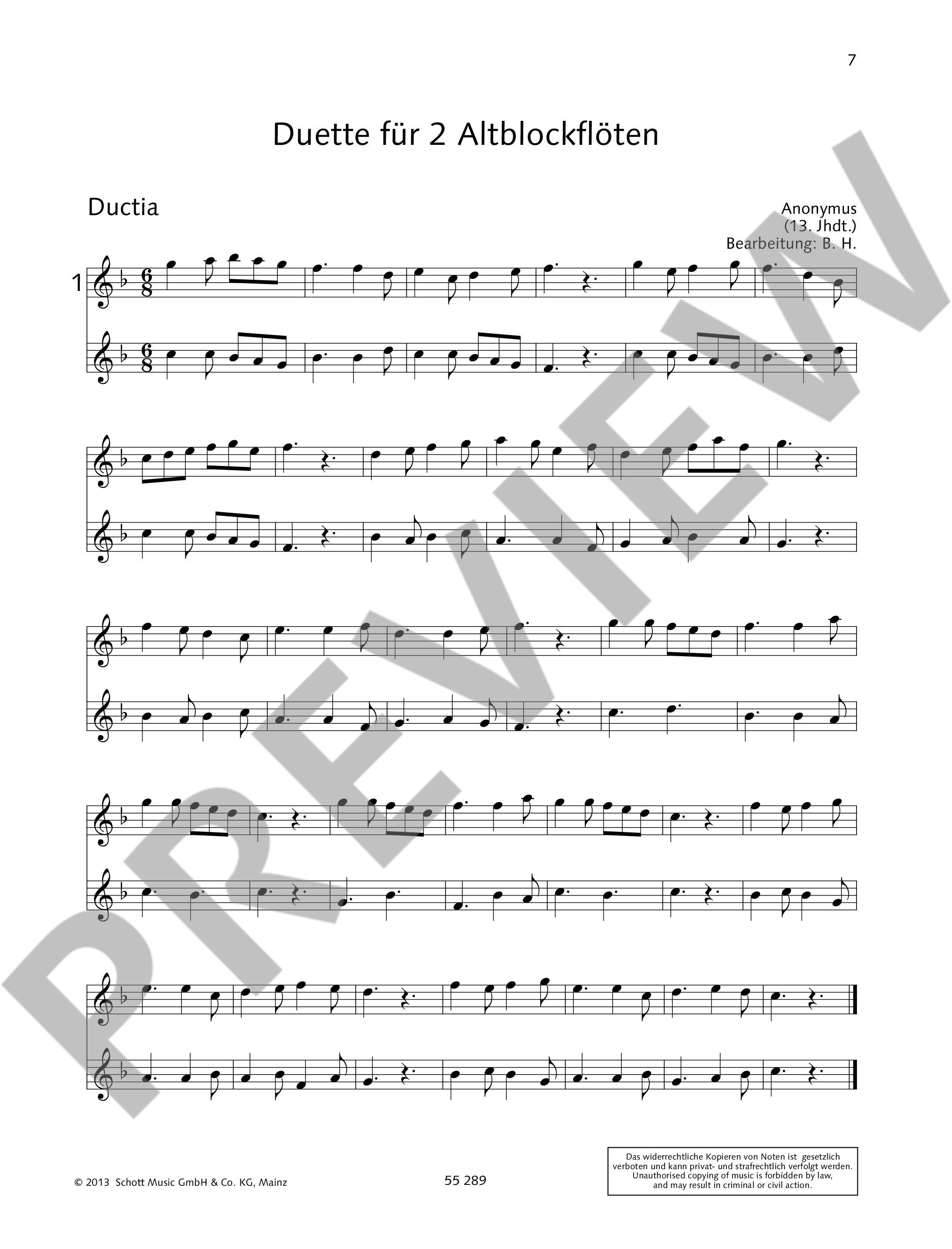 Other Cover Image Altblockflöten-Duettbuch