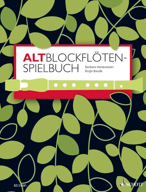 Front Cover Image Altblockflöten-Spielbuch