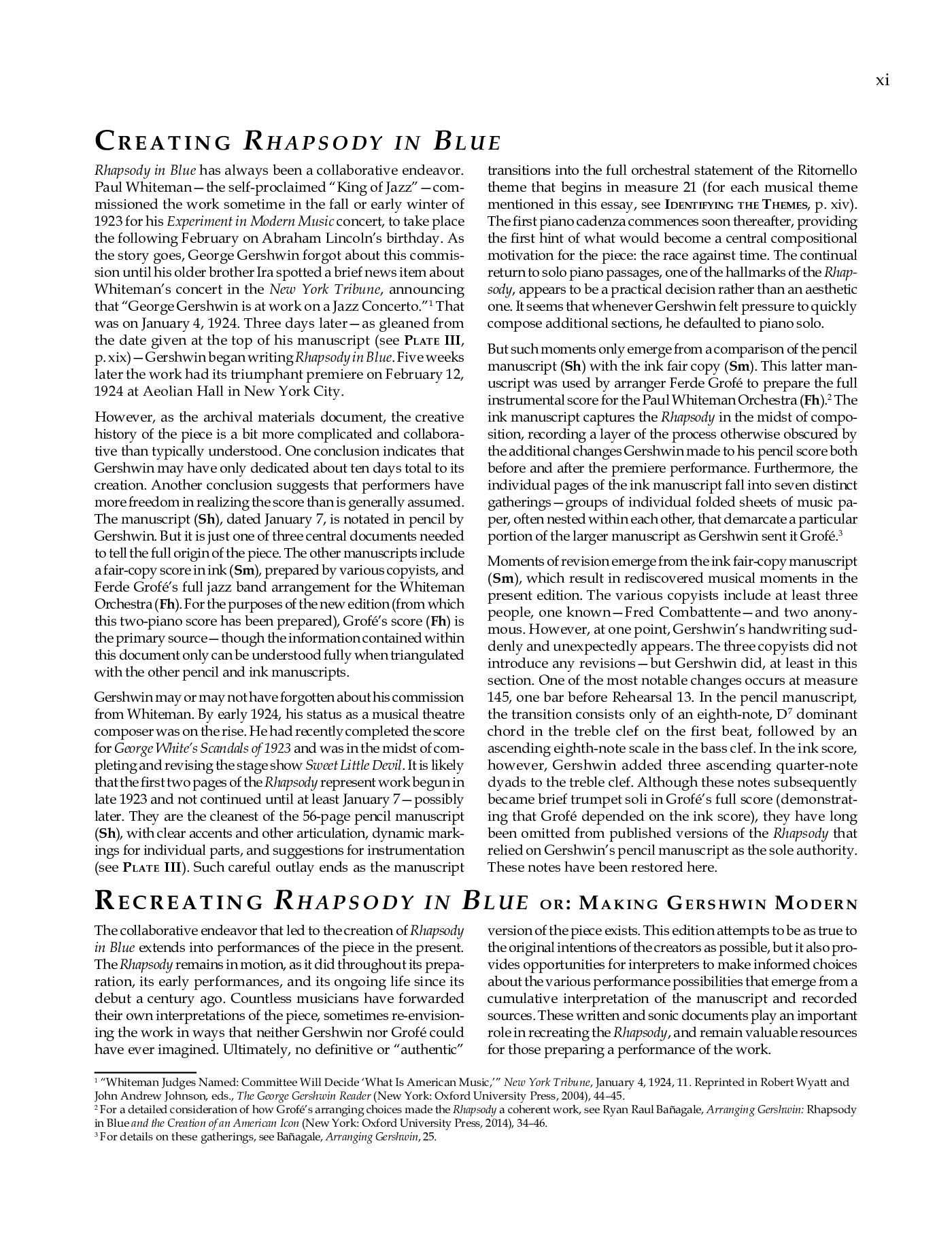 Other Cover Image Rhapsody in Blue for solo piano and Jazz Band