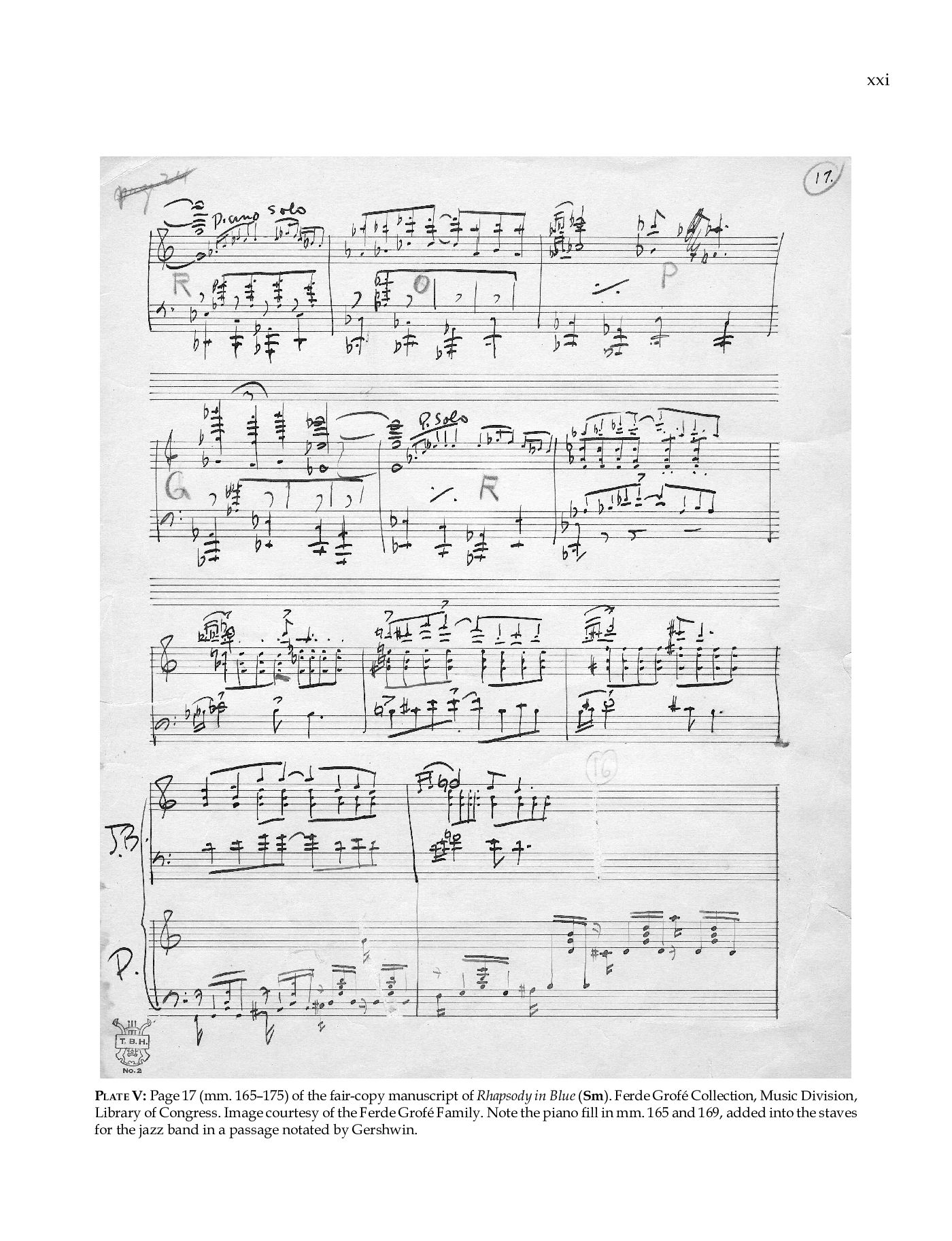 Other Cover Image Rhapsody in Blue for solo piano and Jazz Band