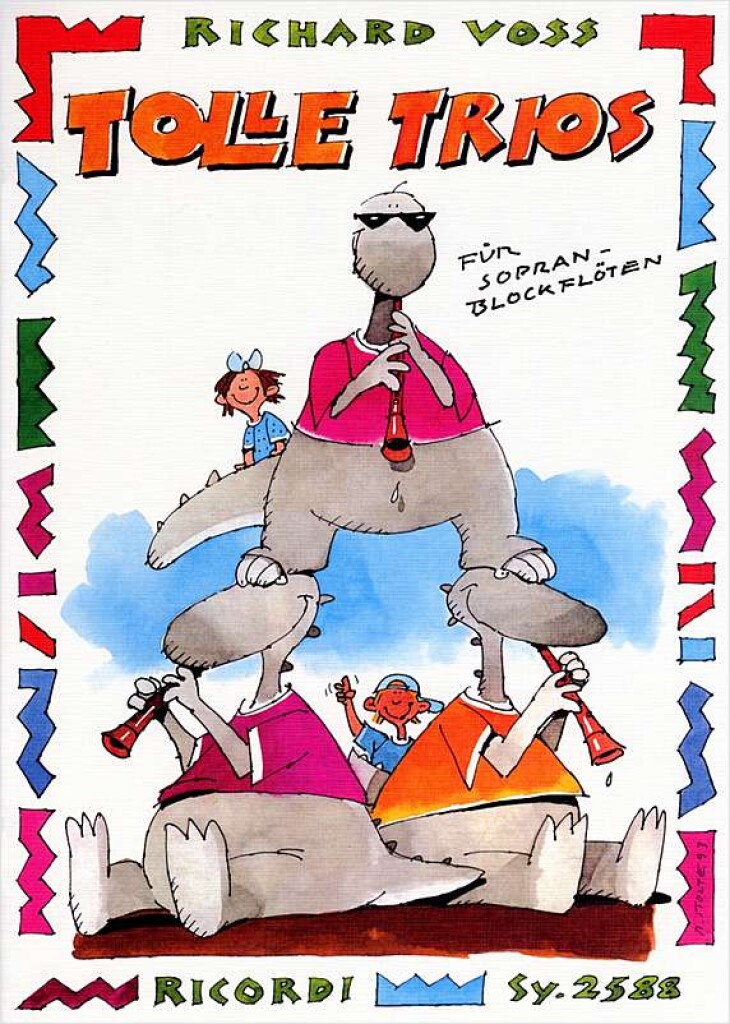 Front Cover Image Tolle Trios für Sopranblockflöten