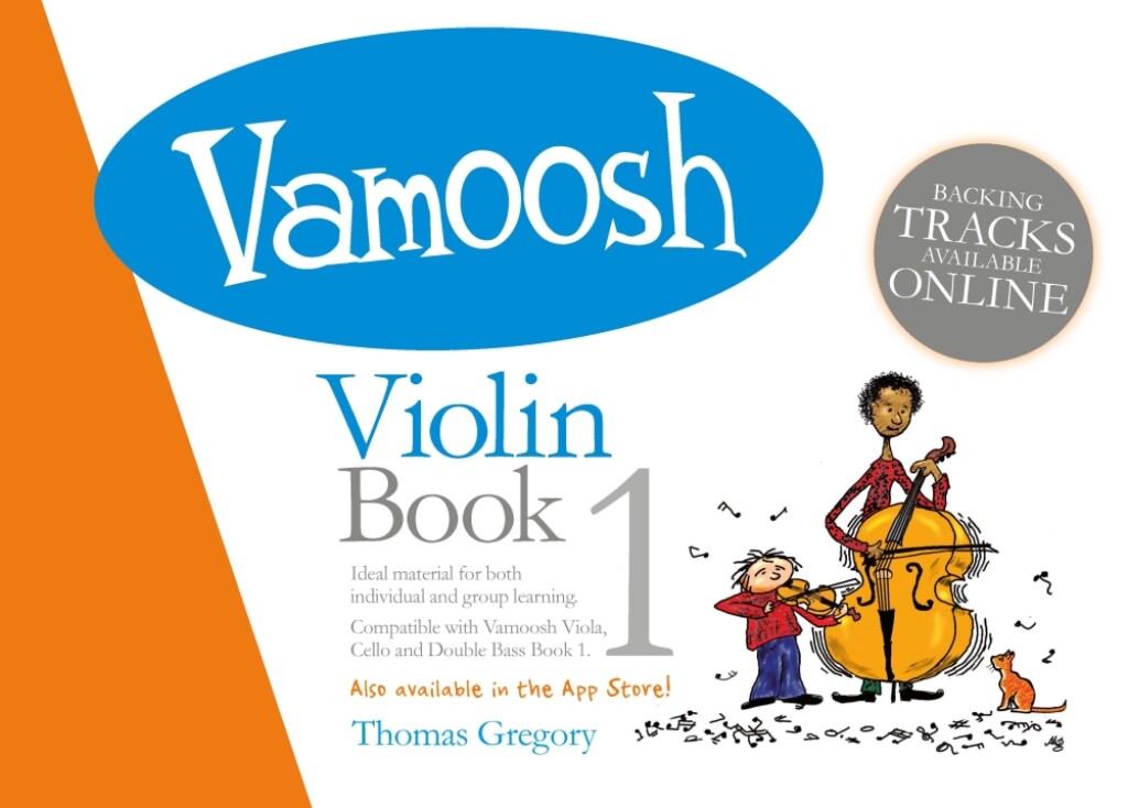 Front Cover Image Vamoosh Violin Book 1
