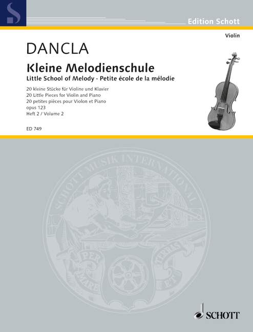 Front Cover Image Kleine Melodien-Schule op. 123