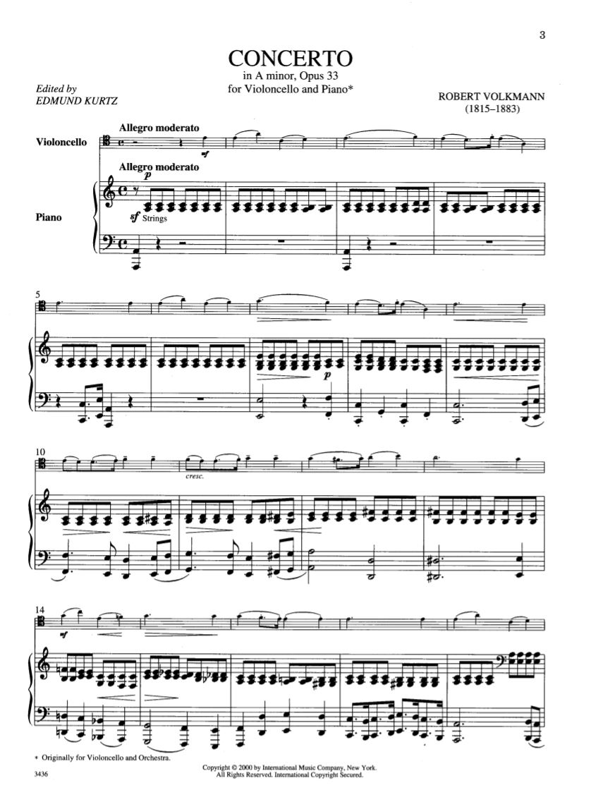 Other Cover Image Konzert a-Moll op. 33