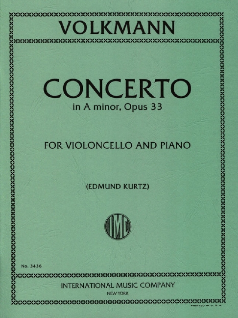 Front Cover Image Konzert a-Moll op. 33