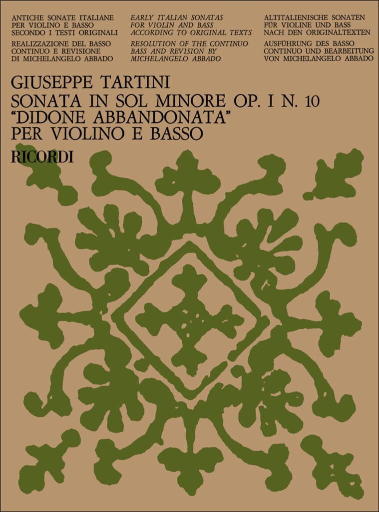 Other Cover Image Sonate g-Moll op. 1/10