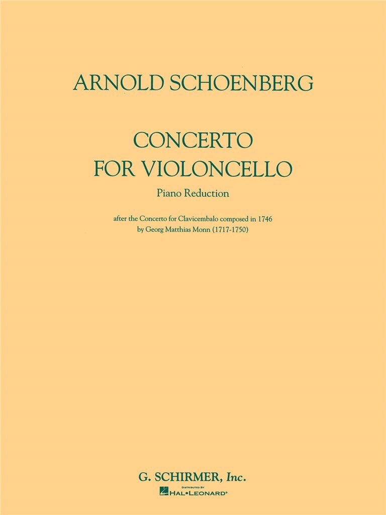 Other Cover Image Konzert für Violoncello und Orchester D-Dur