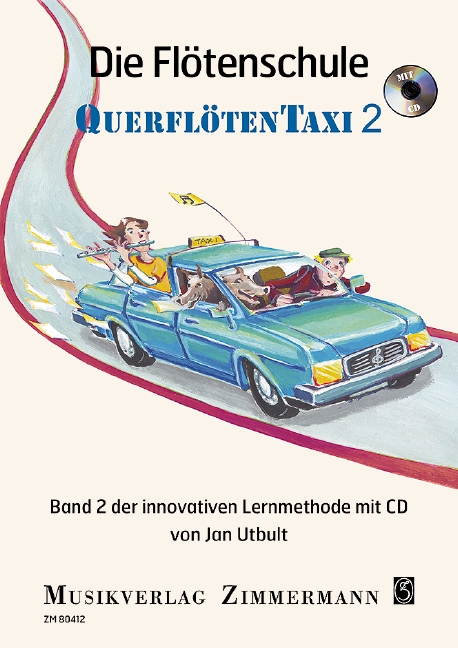 Front Cover Image Die Flötenschule "Querflötentaxi" Band 2