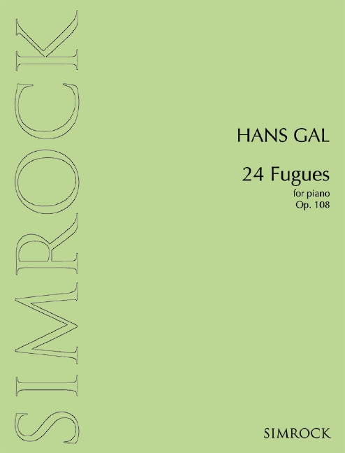 Front Cover Image 24 Fugen op. 108