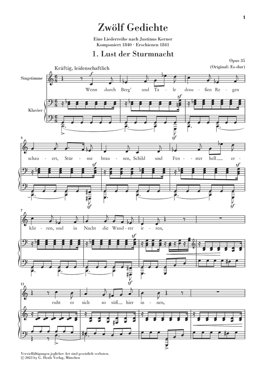 Other Cover Image Zwölf Gedichte op. 35