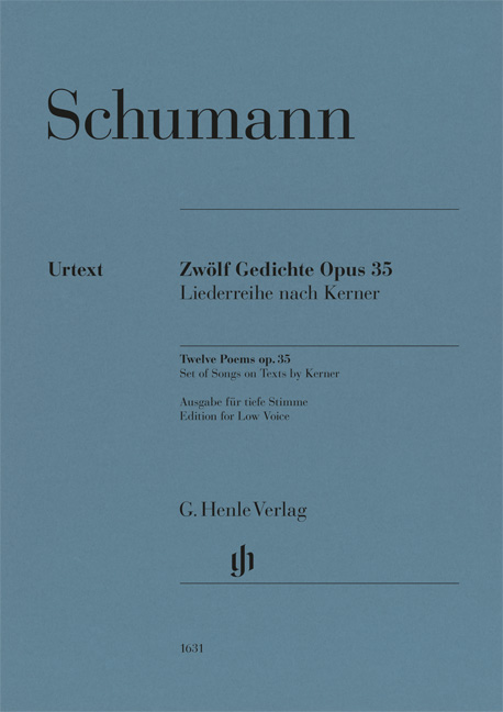 Front Cover Image Zwölf Gedichte op. 35