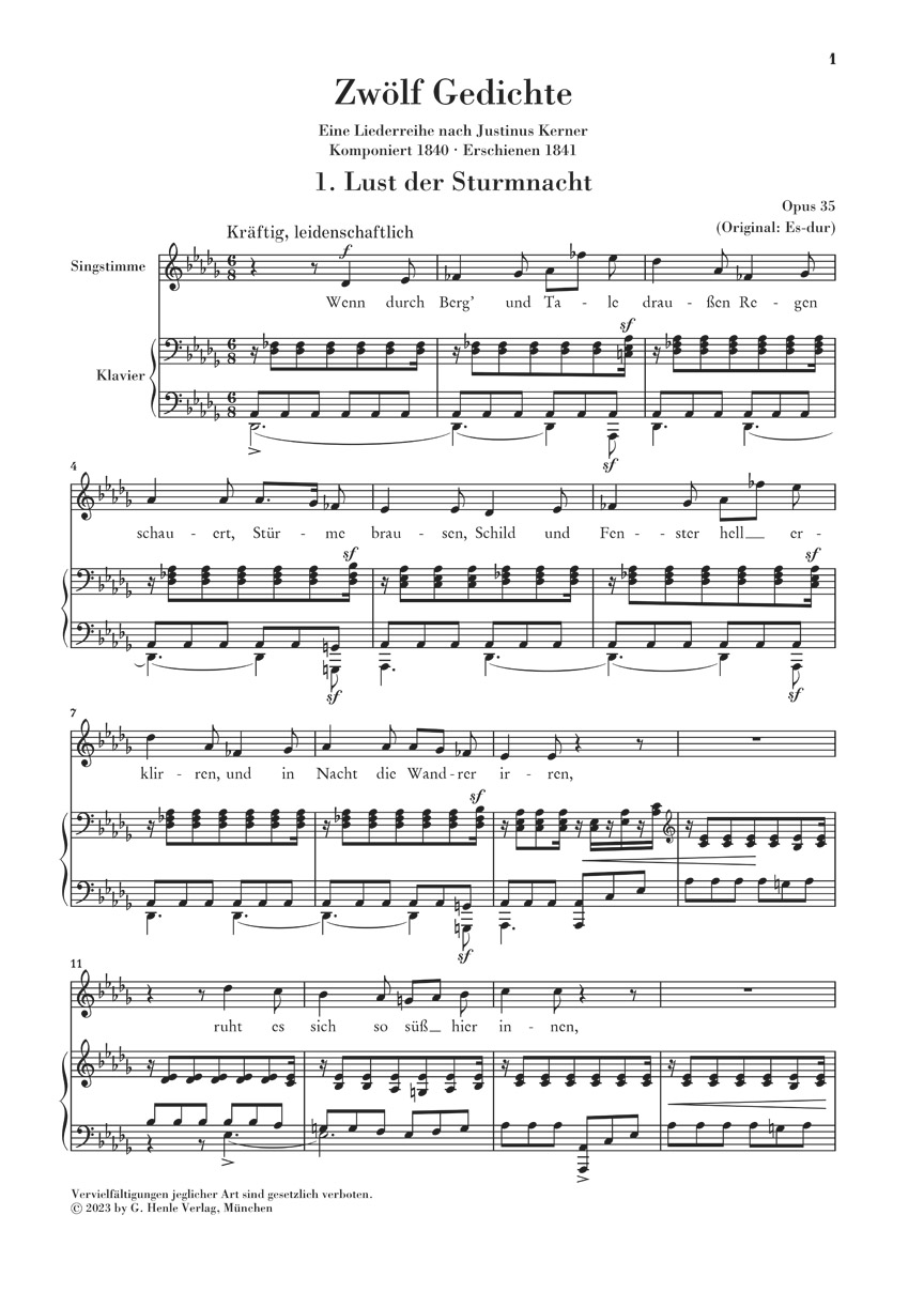 Other Cover Image Zwölf Gedichte op. 35