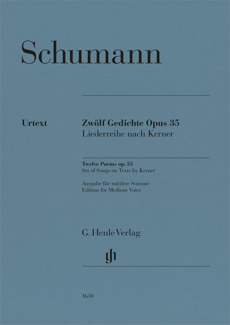 Front Cover Image Zwölf Gedichte op. 35