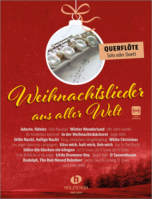 Front Cover Image Weihnachtslieder aus aller Welt - Querflöte