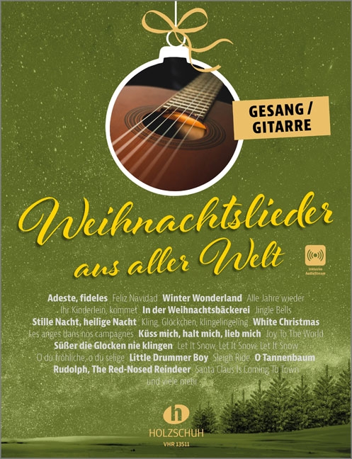 Front Cover Image Weihnachtslieder aus aller Welt - Gesang/Gitarre