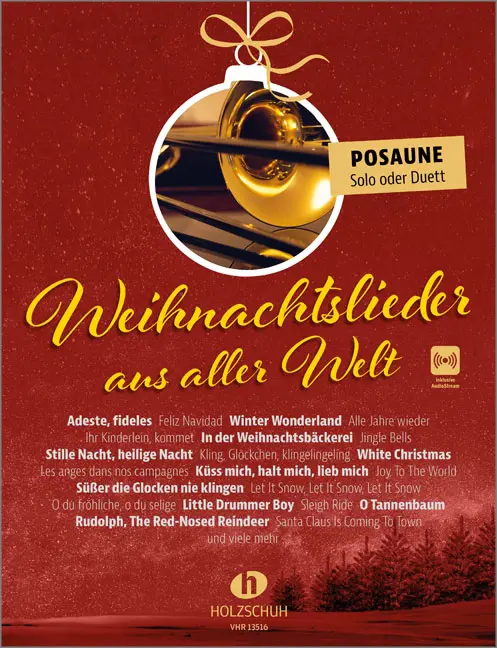Front Cover Image Weihnachtslieder aus aller Welt - Posaune