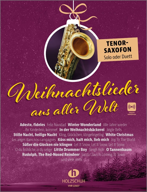 Front Cover Image Weihnachtslieder aus aller Welt - Tenorsaxofon