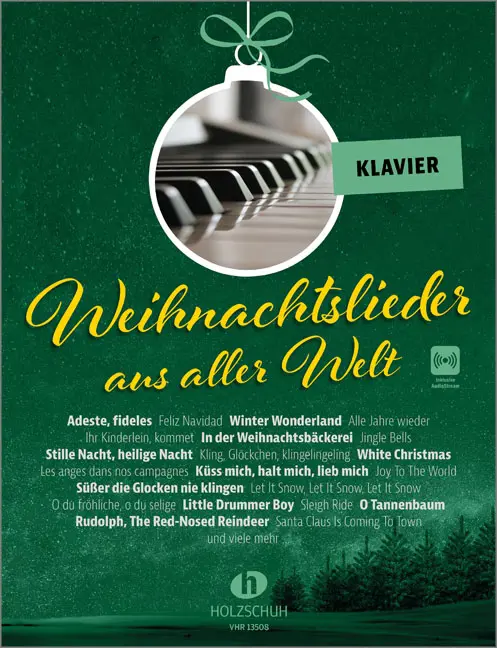 Front Cover Image Weihnachtslieder aus aller Welt - Klavier