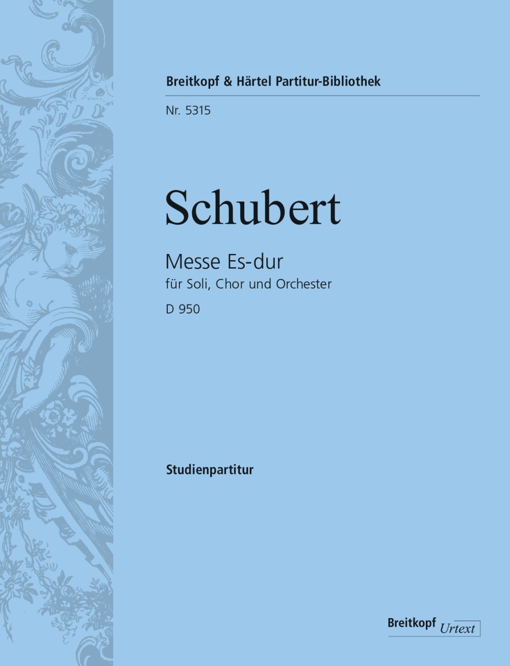 Front Cover Image Messe Es-dur D 950