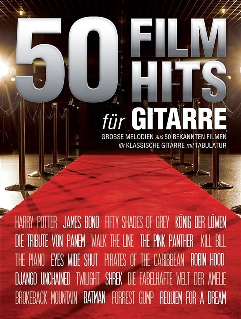 Front Cover Image 50 Filmhits Für Gitarre 1