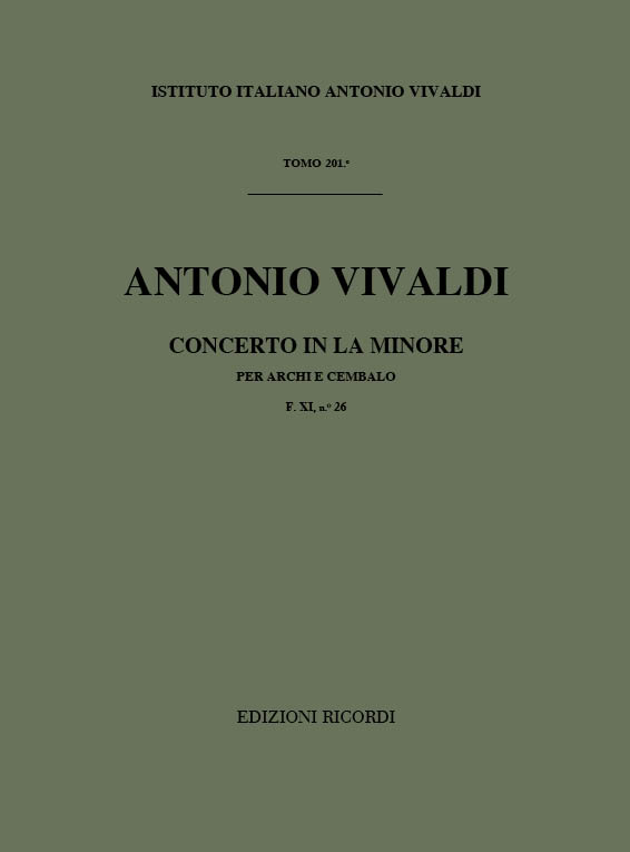 Front Cover Image Konzert a-Moll RV 161