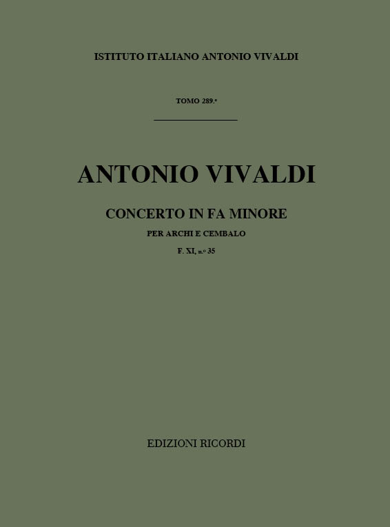 Front Cover Image Konzert f-Moll RV 143