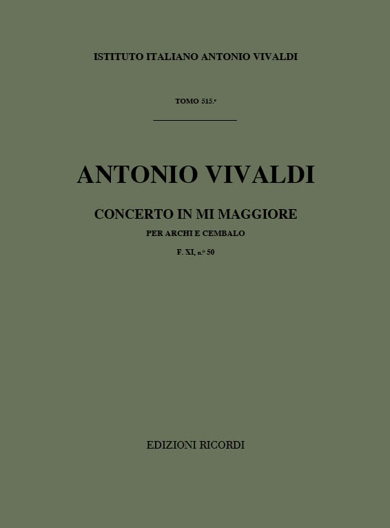 Front Cover Image Symphonie E-Dur RV 132