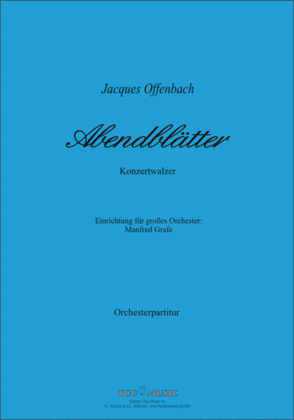 Other Cover Image Abendblätter - Konzertwalzer