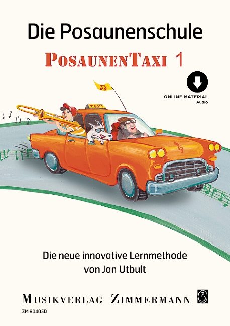 Front Cover Image Die Posaunenschule "Posaunentaxi" Band 1