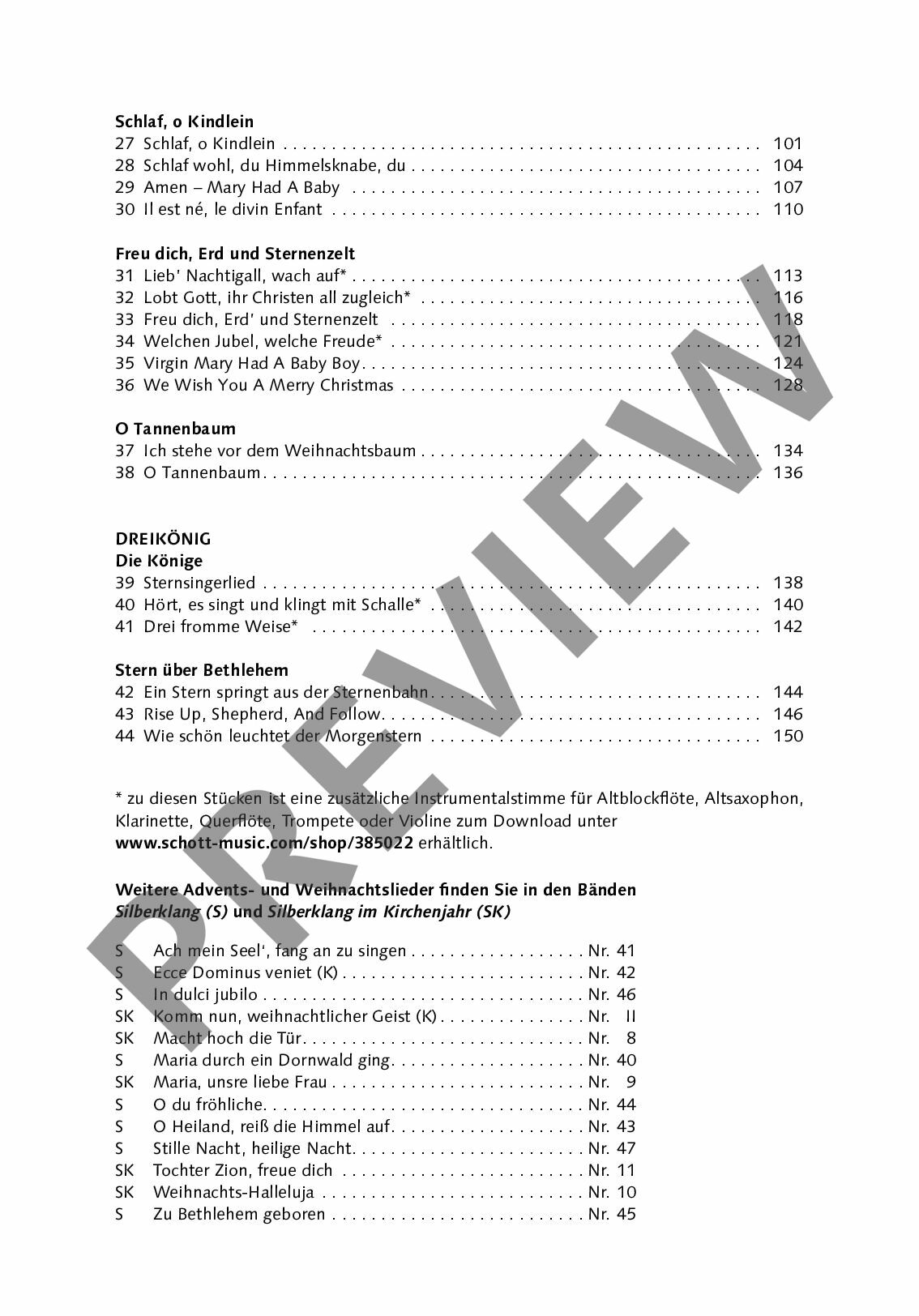 Other Cover Image Silberklang zur Weihnachtszeit