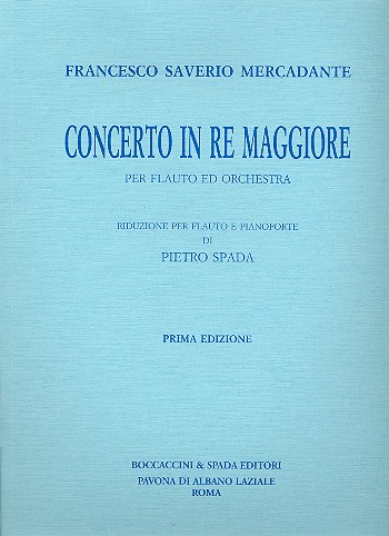 Front Cover Image Flötenkonzert Nr. 3 D-Dur