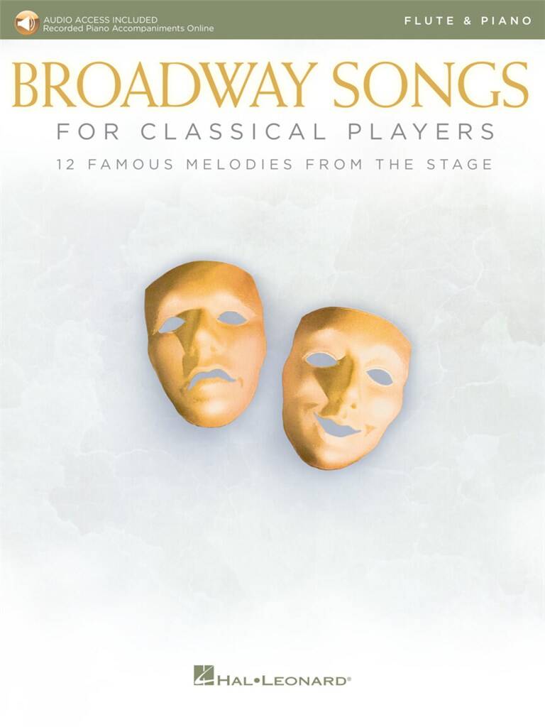Front Cover Image Broadway Songs for Classical Players – Flute and Piano